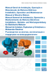Manual Geral de Instalação, Operação e Manutenção de Motores