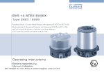 Operating Instructions BVS 13 ATEX E039X Type 8685 / 8686