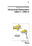 Ultraschall-Siebsystem US03-1 / US03-2