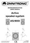 Active speaker-system AS-900