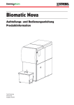 Bedienungsanleitung Biomatic