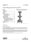 Fisherr Regelventile HP und HPA - Welcome to Emerson Process