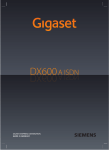 Gigaset DX600A ISDN – Ihr starker Mitbewohner