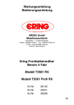 Ering Frontbalkenmäher Benzin 4-Takt Modell T3581 RX Modell