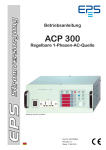 ACP 300 Serie - eps