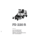 fd 220 r hydrostatic mower