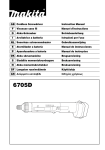 GB Cordless Screwdriver Instruction Manual F Visseuse sans fil