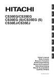 CS30EG/CS35EG CS30EG (S)/CS35EG (S) CS30EJ/CS35EJ