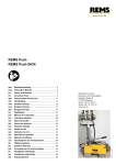 Руководство по эксплуатации Push / Push INOX