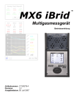 MX6 iBrid Multigasmessgerät