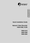 Quick Installation Guide Network Video Recorder 1920x1080