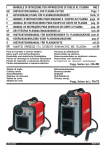 I -MANUALE DI ISTRUZIONE PER APPARECCHIO DI TAGLIO AL