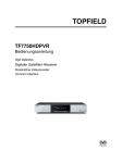 TF7750HDPVR User Guide