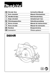 GB Circular Saw Instruction Manual F Scie circulaire Manuel d