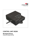 CONTROL UNIT HE200