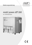 Mobil power JET 200 - Hubens Machinehandel