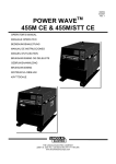 POWER WAVE 455M CE & 455M/STT CE