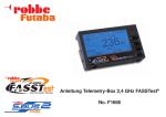 Anleitung Telemetry-Box 2,4 GHz FASSTest® No. F1666