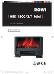 Bedienungsanleitung - ROWI Schweißgeräte & Elektrowerkzeuge