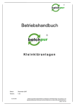 Betriebshandbuch - Menk Umwelttechnik