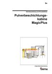 Pulverbeschichtungs- kabine MagicPlus