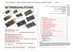 BETRIEBSANLEITUNG