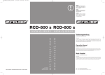 RCD-800 s RCD-800 s - CONRAD Produktinfo.