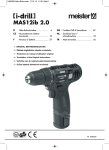 MAS12ib 2.0 - Meister Werkzeuge