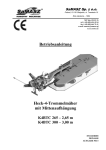 Betriebsanleitung Heck-4-Trommelmäher mit