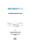 Dension player 3 - Dension Audio Systems
