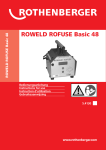 BA Umschlag ROWELD ROFUSE Basic 48 DE-EN-FR-NL