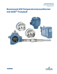 Rosemount 644 Temperaturmessumformer mit HART® Protokoll