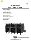 POWERTEC 200C, 250C & 300C