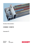 CX9000 / CX9010 System Hardware Dokumentation