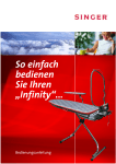 Anleitungsbuch Bügeltisch Singer Infinity 12.05.qxd