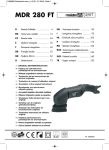 MDR 280 FT - Meister Werkzeuge