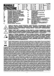 MANUALE ISTRUZIONE