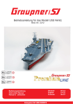 Betriebsanleitung für das Modell USS Nimitz