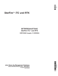StarFire™ iTC und RTK - stellarsupport global