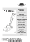 FHS 250/300 CE Commercial Operator Manual