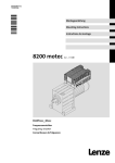 Mounting Instructions E82MV__8200 motec 3.0-7.5kW