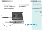 Betonprüfhammer DIGI-SCHMIDT 2000 Concrete Test