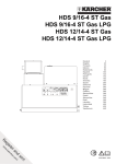 HDS 9/16-4 ST Gas HDS 9/16-4 ST Gas LPG HDS 12