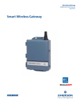 Smart Wireless Gateway - Emerson Process Management