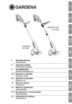 Betriebsanleitung zu Gardena Turbotrimmer - Garten