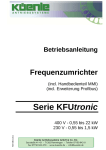 Betriebsanleitung KFU-tronic deutsch