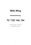 Wills Wing T2 / T2C 144, 154