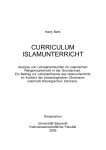 curriculum islamunterricht - IZIR Interdisziplinäres Zentrum für