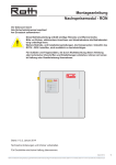 MA Regenwasser Nachspeisemodul