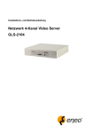 Netzwerk 4-Kanal Video Server GLS-2104